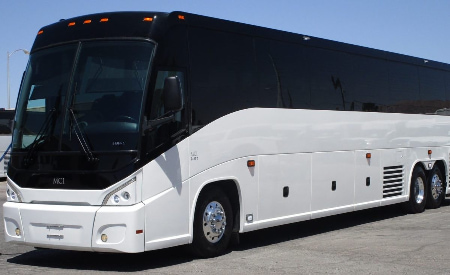 a Houston Aambassador Charter Bus charter bus